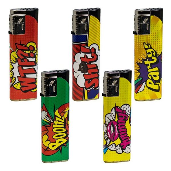 TORCH DELUXE - COMIC SERIES REFILLABLE LIGHTERS