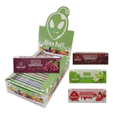 ALIEN PUFF ASSORTED FLAVORS 1 1/4 SIZE