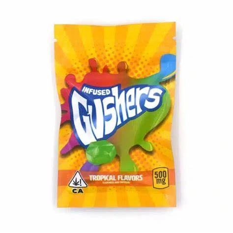 INFUSED GUSHERS TROPICAL FLAVOURS / 500MG