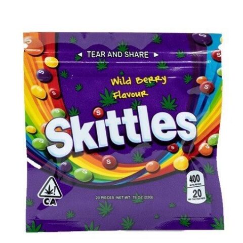 THC INFUSED SKITTLES WILDBERRY / 400MG