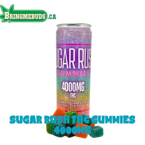 SUGAR RUSH THC GUMMIES 4000MG