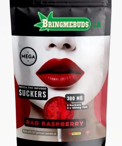 INDICA THC INFUSED SUCKERS (3 X 100 MG)