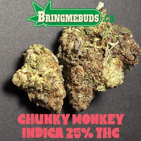 CHUNKY MONKEY $6 - $140 0Z (INDICA) 27% THC