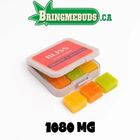 BLISS GUMMIES - SWEET ESCAPE 1080MG THC