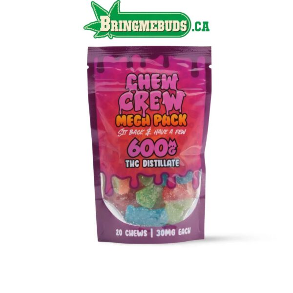 CHEW CREW MEGA PACK (VARIETY PACK) 600 MG