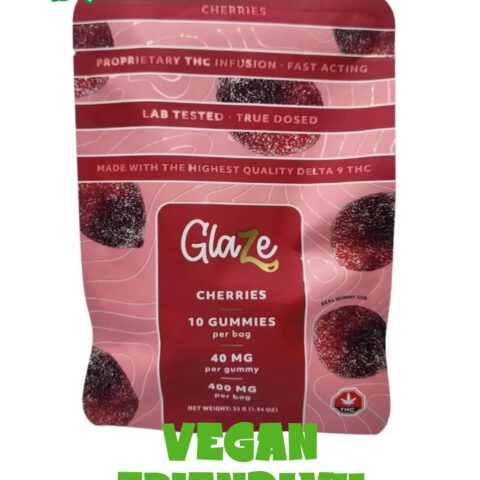 GLAZE GUMMIES 400MG - ASSORTED FLAVORS- VEGAN FRIENDLY