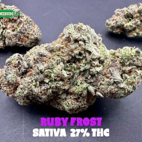 RUBY FROST $6 - $140 OZ  (SATIVA) 27% THC