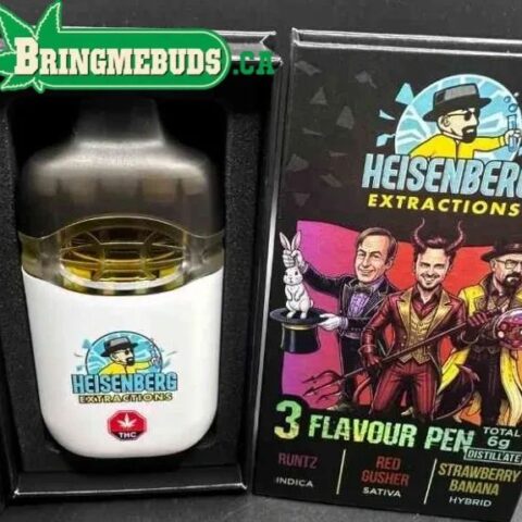 HEISENBERG THREE FLAVOUR PEN - 6 GRAMS - DISTILLATE