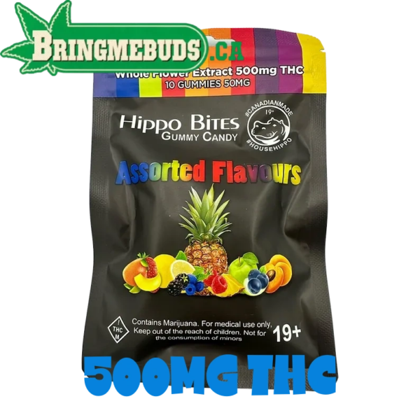 HIPPO BITES 500MG THC