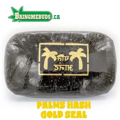 PALMS HASH GOLD SEAL $18 - $440 0Z (HYBRID)