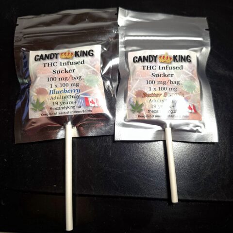 CANDY KING THC INFUSED SUCKER 100MG