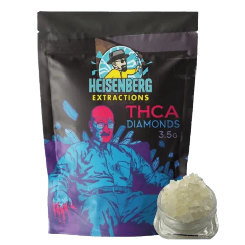 HEISENBERG EXTRACTIONS THCA DIAMONDS  3.5GRAM PACKS