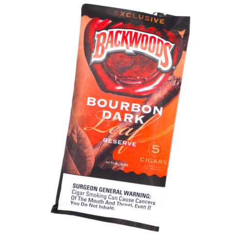 BACKWOODS BOURBON DARK LEAF (5 PACK)